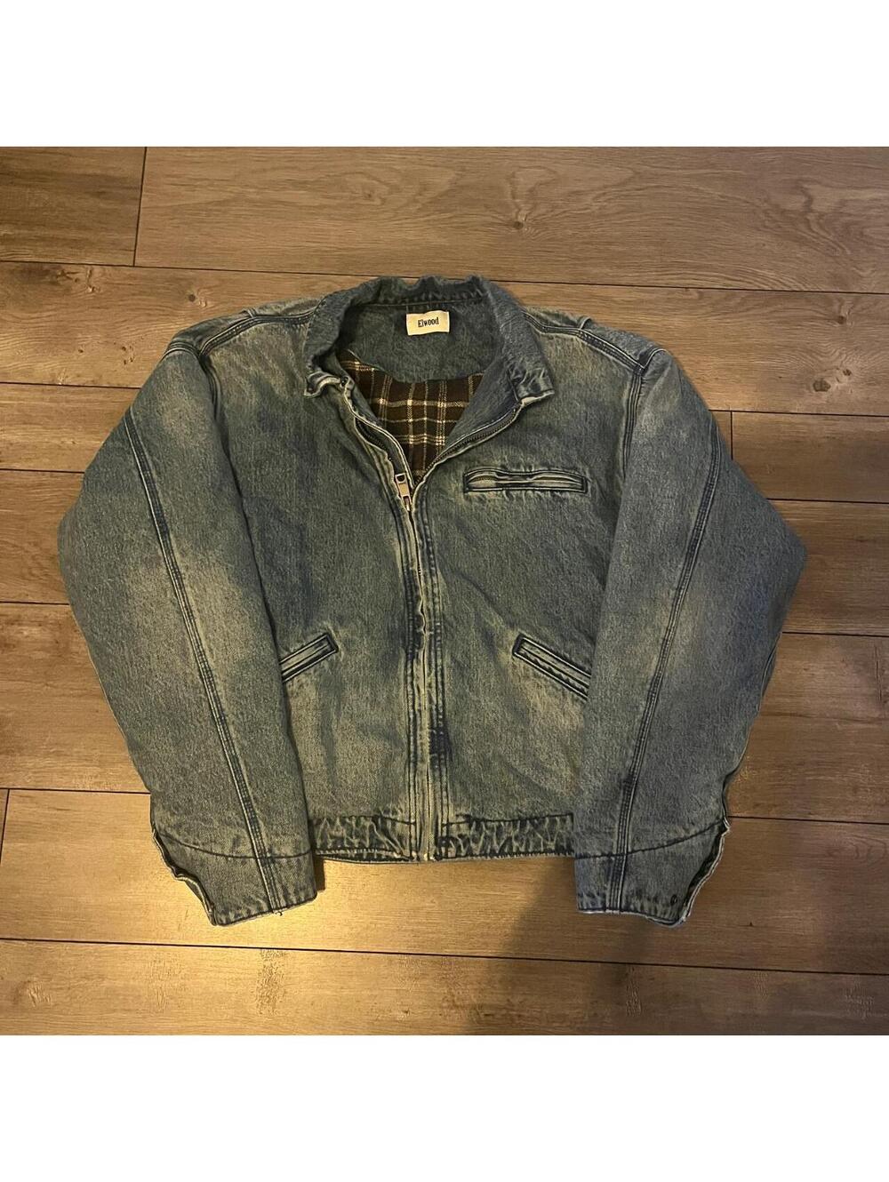 Elwood flannel lined denim work jacket